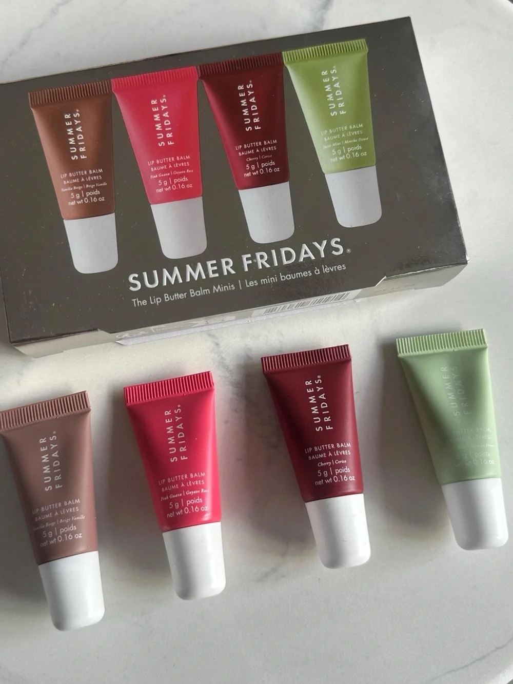 Summer Fridays Lip Butters, Jet Lag Mask Moisturizer, & Retinol bundle new.